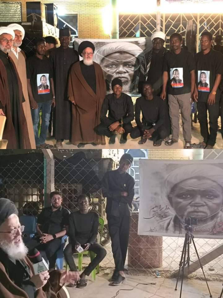 visit to Nigerian camp in Iraq by Supreme leader rep 15-09-2022